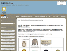 Tablet Screenshot of ccsutlery.com